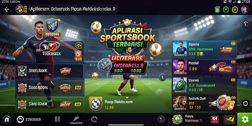 Tampilan gameplay Sportsbook yang menarik di aplikasi 2739.
