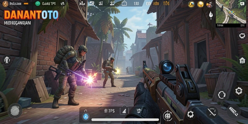 Gameplay menegangkan dengan aksi seru di DANANTOTO.